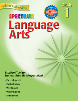 Picture of Spectrum language arts gr 1