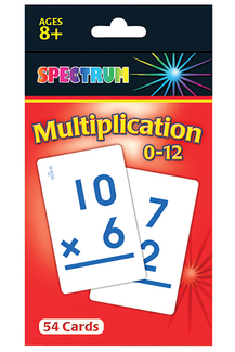 Picture of Spectrum flash cards multiplication  0-12 gr 3-5
