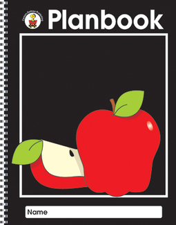 Picture of School days planbook spiral bound  8-1/2 x 11