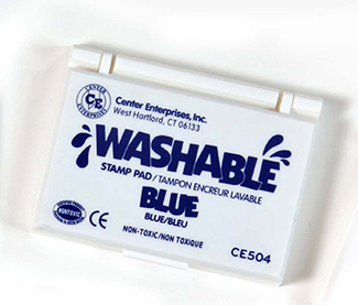 Picture of Stamp pad washable blue