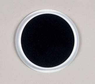 Picture of Jumbo circular washable pads black  single