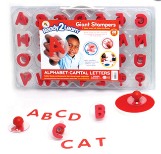 Picture of Ready2learn uppercase alphabet  stampers
