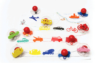 Picture of Ready2learn giant transportation 1  stamp set