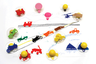 Picture of Ready2learn giant transportation 2  stamp set
