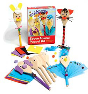 Picture of Ready2learn craft kit spoon animals