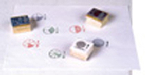 Picture of Stamp set fraction circle 6/pk