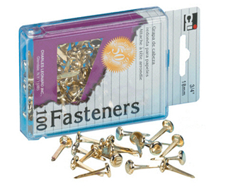 Picture of Brass paper fasteners 3/4 100/box