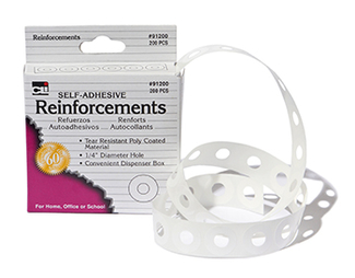 Picture of Hole reinforcements box of 200