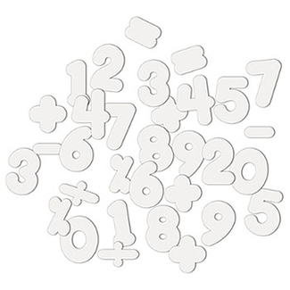 Picture of Wonderfoam numbers & symbols peel  & stick boards