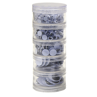 Picture of Wiggle eyes stacking storage  containers