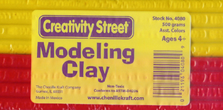 Picture of Exruded modeling clay 6 asstd clrs
