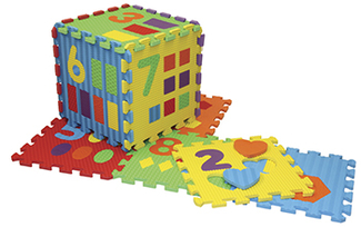 Picture of Wonderfoam numbers & counting  puzzle mat