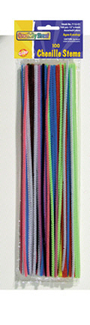 Picture of Chenille stems assorted 12 stems