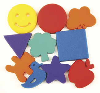 Picture of Familiar shapes sponge set 10 pcs