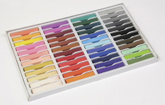 Picture of Quality artists square pastels 48  assorted pastels