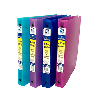 Picture of C line 3 ring binder 1in capacity