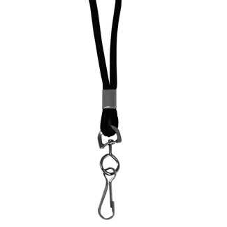 Picture of C line blk std lanyard with swivel  hook