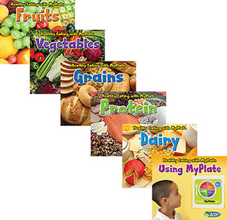 Picture of Healthy eating with myplate book  set of 6