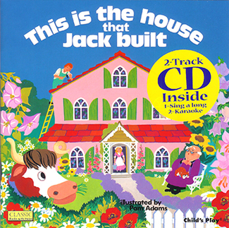 Picture of House that jack built 8x8 book with  cd