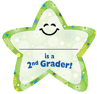Im a 2nd grader star badges