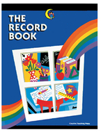 Record book the rainbow record  8-1/2 x 11