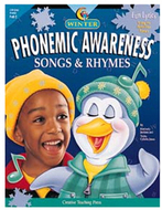 Phonemic awareness songs & winter  gr pk-2 w/ cd