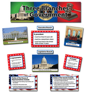 Three branches of government mini  bb set gr 3-5