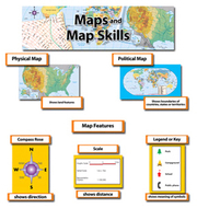 Maps & map skills mini bb set  gr 3-5