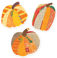 Pumpkins 6in designer cut outs
