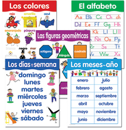 Spanish basic skills 5 chart pack