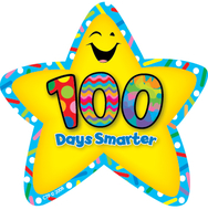 Star badges 100th day products