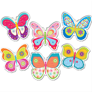 Butterflies 10in designer cut outs