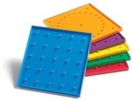 6in double sided geoboards