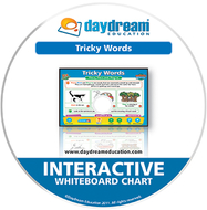 Tricky words interactive whiteboard  charts