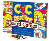 Cvc spelling board games