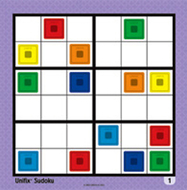Unifix sudoku additional 24-set  card set