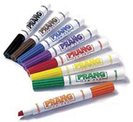 Prang washable markers conical  point