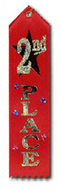 Award ribbon 2nd 6-pk