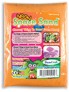 Space sand refill neon orange 1lb