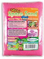 Space sand refill neon pink 1lb