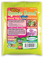 Space sand refill neon yellow 1lb