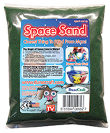 Space sand refill green 1lb