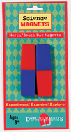 Science magnets north/south bar  magnets