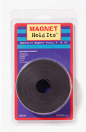 Magnet hold its 1 x 10 roll w/  adhesive