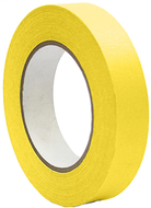 Premium masking tape yellow 1x60yd