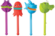 The sea squad puppets set of 4 in a  box