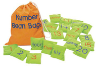 Number bean bags