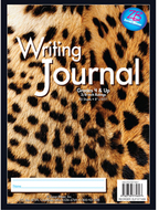 Writing journal leopard 3/8 ruling  grades 4 & up