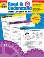 Read and understand stories and  activities gr 3