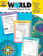 The world reference maps & forms  gr 3-6